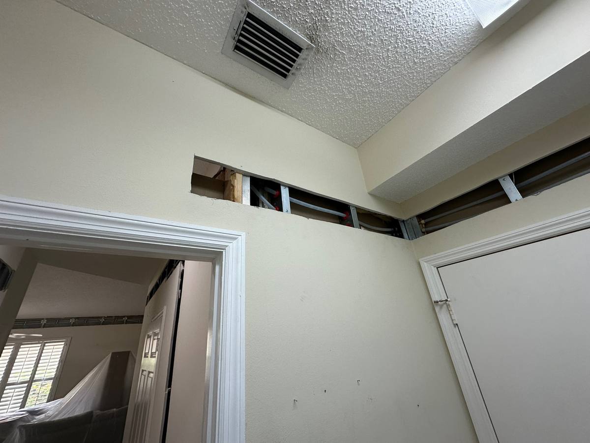 Copper repipe manifold installed during a whole-home repipe in Palm City, FL — photo 3